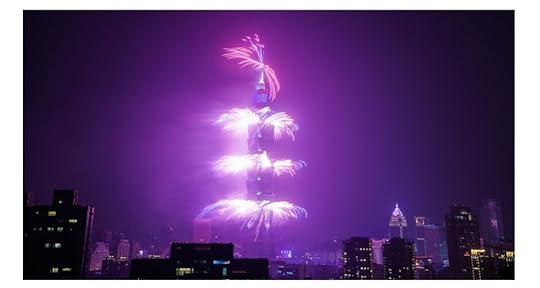 TAIPEI 101 TOWER FIREWORKS