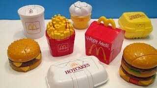 MCDONALD'S 1990 MCDINO CHANGEABLES HAPPY MEAL WAVE 3 FULL COLLECTION TOY REVIEW - YouTube