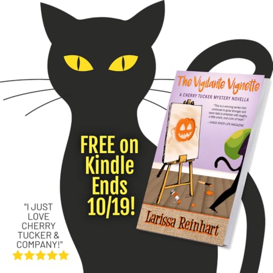Free Halloween cozy mystery The Vigilante Vignette