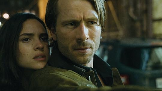 Glen Powell and Adria Arjona in Richard Linklater's Hit Man.