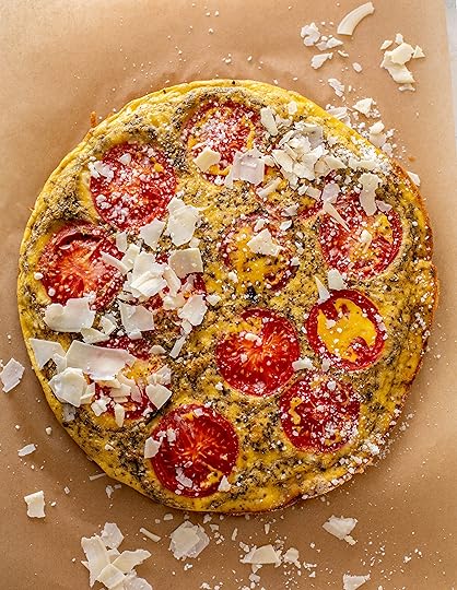 white pizza frittata