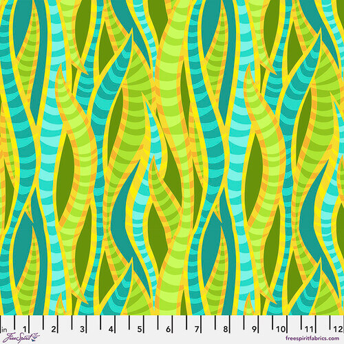 NEW! A New Leaf Fabrics by Jane Sassaman for Free Spirit Fabrics