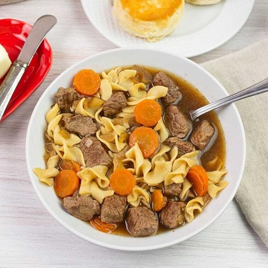 A bowl of Beef Noodle Soup.