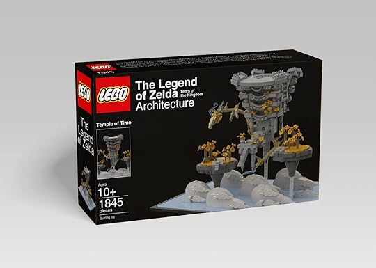 Guide Strats' Legend of Zelda Temple of Time virtual LEGO build, packaging view.
