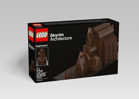 Guide Strats' virtual LEGO set of Dragonreach from Skyrim (Packaging View)