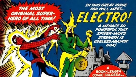 Electro in his first appearance in the Amazing Spider-Man.