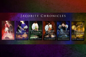 Book Covers of the Jacobite Chronicles Novels by Julia Brannan