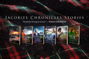 Book Covers of the Jacobite Chronicles Stories by Julia Brannan