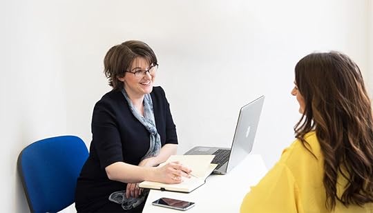 elizabeth with client