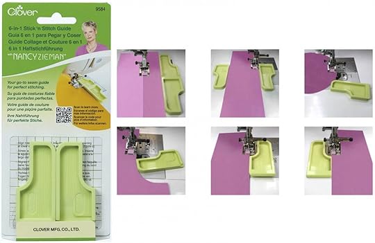 12 Essential Sewing Tools Clovers 6-in-1-Stick-n-Stitch Sewing Guide available at Nancy Zieman Productions at ShopNZP.com