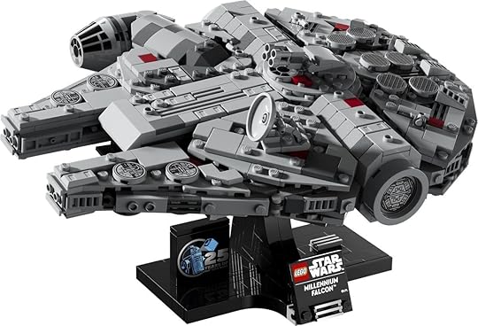 LEGO Star Wars 25th anniversary Millennium Falcon completed.