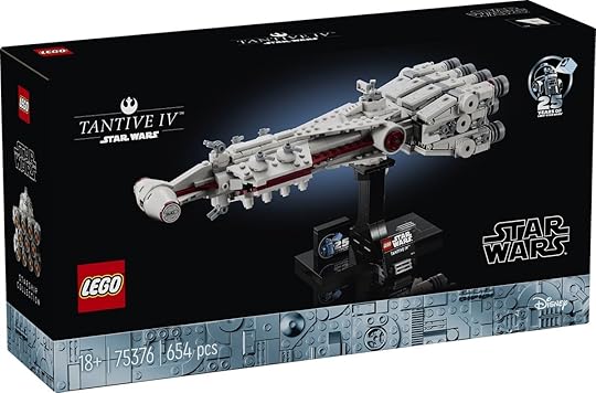 LEGO Star Wars 25th anniversary Tantive IV packaging.