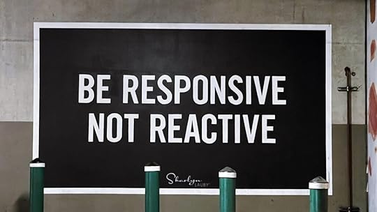 wall art be responsive not reactive when threatened at work