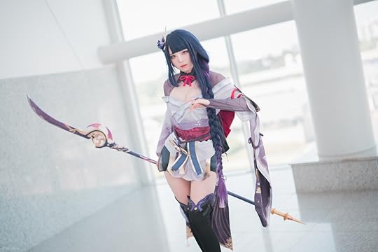 cosplay raiden shogun genshin impact waifu