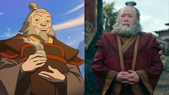 Avatar The Last Airbender main character in cartoon and Netflix live action Uncle Iroh