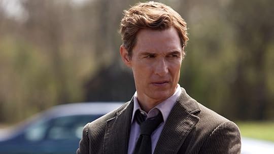 Matthew McConaughey clean shaven in True Detective