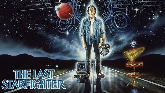 Promotional art for the 1984 sci-fi adventure The Last Starfighter.