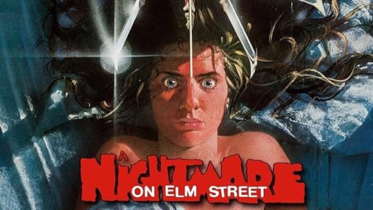 Original poster art for Wes Craven's 1984 horror classic A Nightmare on Elm Street.