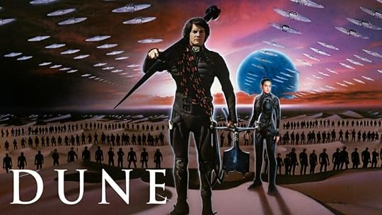Poster art for David Lynch's version of Dune, from 1984.