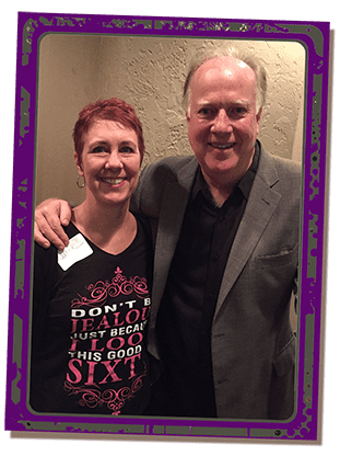 Jane Daly and Author James Scott Bell