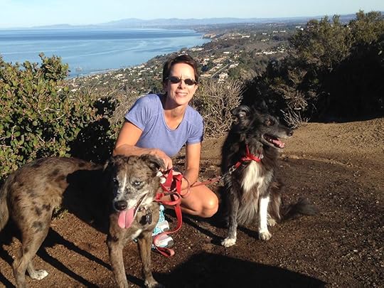 Anna, Karlie, and Andie at Mount Soledad National Veterans Memorial