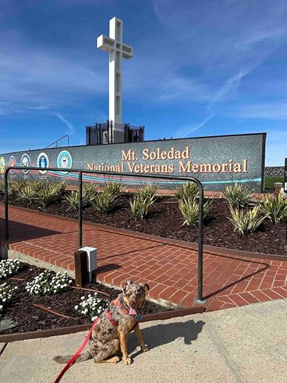 Sunny and the memorial