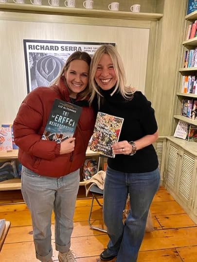 Melissa Elder and Liz Alterman at Liz's book event.