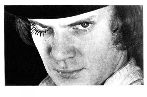 Malcolm McDowell in A Clockwork Orange (1971)