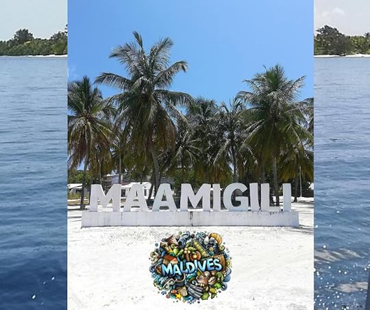 Maldives Island the name Maamigili means ‘Whale Shark Island’. The backpacking housewife