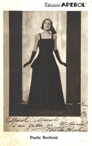 Aperol, Paola Borboni
