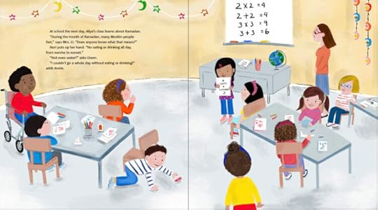 Interior spread of Aliya's Secret