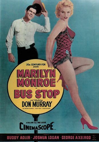 Marilyn Monroe and Don Murray in Bus Stop (1956)