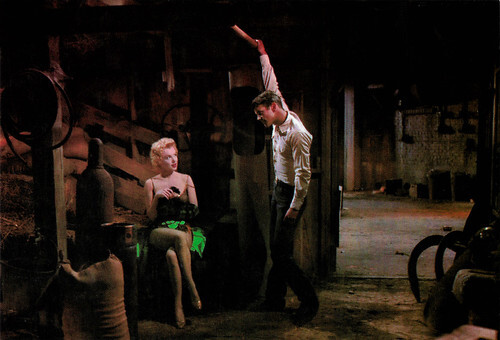 Marilyn Monroe and Don Murray in Bus Stop (1956)