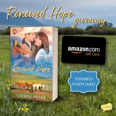 Renewed Hope JustRead Tours giveaway