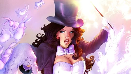 Zatanna Zatara, resident sorceress of the Justice League.