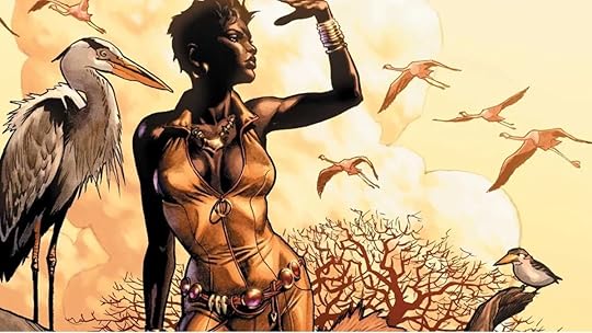 The Vixen, DC Comics' animal-powered member of the Justice League.