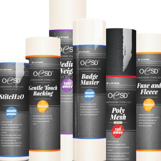 Assortment of OESD Machine Embroidery Stabilizers available from Nancy Zieman Productions at ShopNZP.com