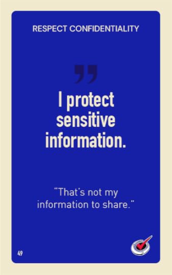 confidential information - protect sensitive info