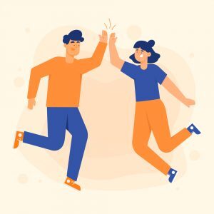 High five