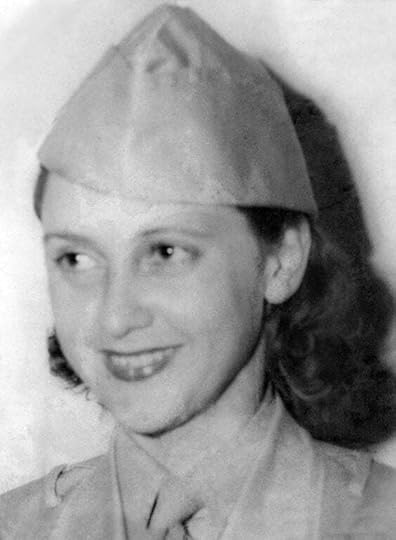 A patch with a red background and blue stylized waves at the bottom. Over the top are two golden tridents crossed in the shape on an x. A gold border lines the patch.