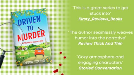 Image of book cover with three quotes from blog tour