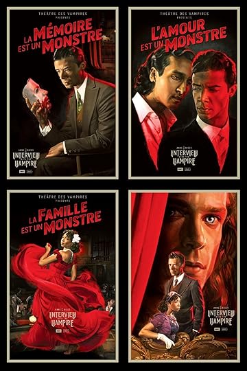 Promotional posters for Interview with the Vampire season two.