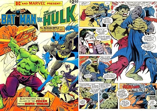 Cover art from Jose Luis Garcia Lopez from the 1981 Batman vs. the Incredible Hulk one-shot comic book.