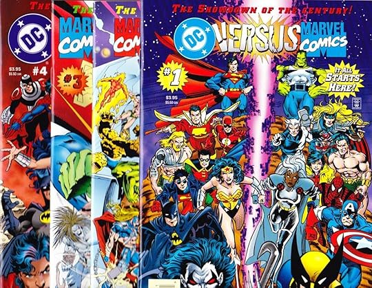 Original cover art by Dan Jurgens for the 1996 DC versus Marvel event series.