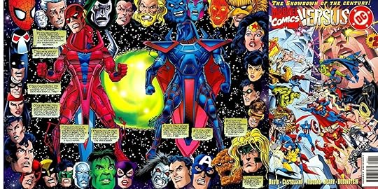 The God-like entities responsible for the events of DC versus Marvel.