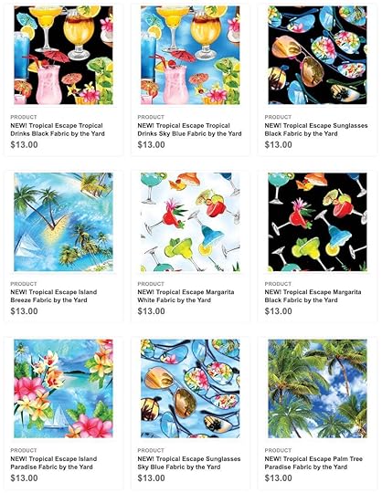 Shop Tropical Escape Fabrics at Nancy Zieman Productions at ShopNZP.com