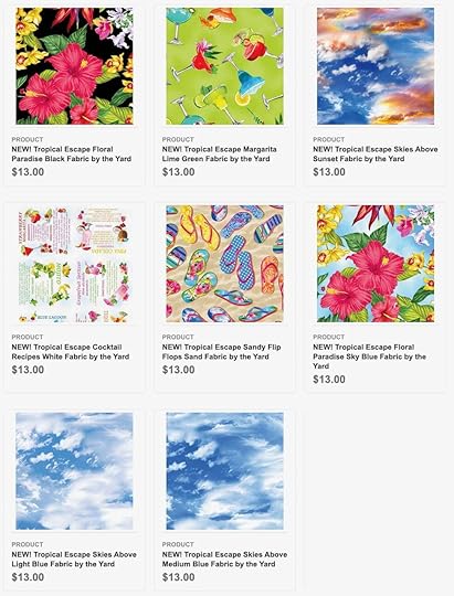 Shop Tropical Escape Fabrics at Nancy Zieman Productions at ShopNZP.com
