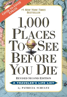 Book cover of 1,000 Places to See Before You Die