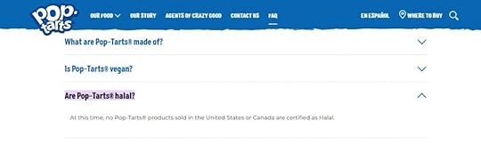 Pop Tarts Halal