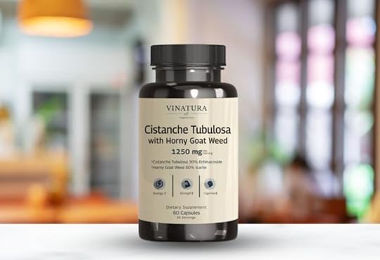 Cistanche Tubulosa with Horny Goat Weed Vinatura Supplements